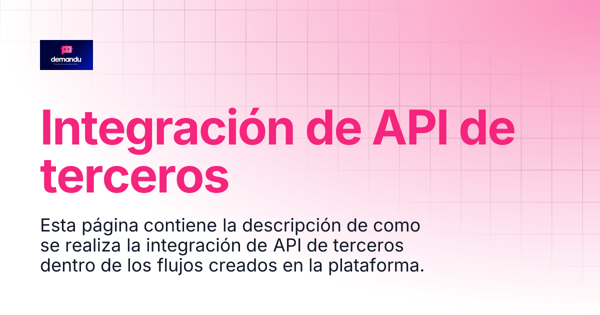 Integración de API de terceros | Centro de Recursos
